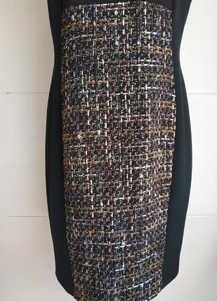 Стильне плаття-футляр на підкладці phase eight з комбінованої тканини8 фото
