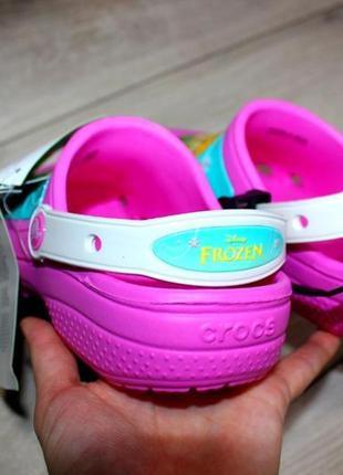 Оригинол crocs frozen крокси 23 см j3 устілка холодне серце р 34-35 eur6 фото