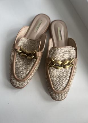 Мюли шльопки шлёпанцы шльопанці
