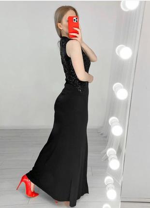 Черное платье с пайетками asos4 фото