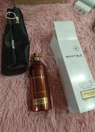 ! нишевый парфюм-унисекс montale aoud shiny 100ml абсолютно новый!!!
