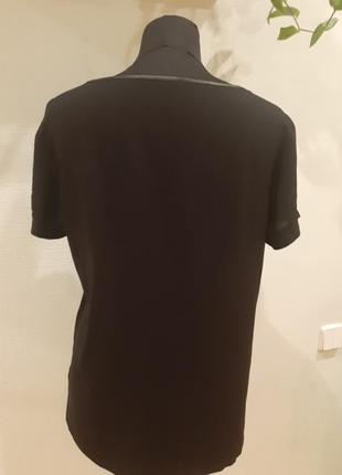 Черная базовая футболка блуза c&a раз.36-383 фото