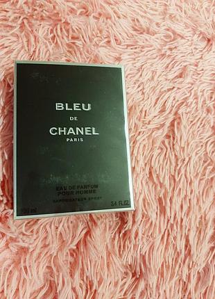 !фужерный дорогой парфюм  bleu de chanel 100ml абсолютно новый запечатан 
!в140!!!