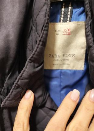 Плащ/вітрівка zara на хлопчика 7/8 років зріст 1283 фото