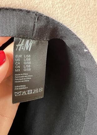 Шляпа h&amp;m, канотье4 фото