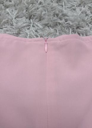 Красивые нежного цвета брюки кюлоты inter collection6 фото