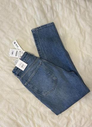 Zara mom fit comfort 36 blue6 фото