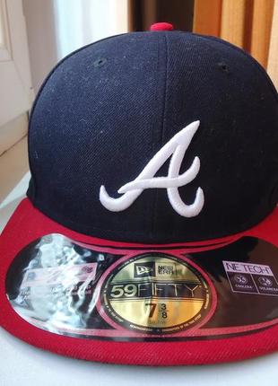 Кепка бейсболка  new era 59fifty atlanta braves (58.7см)