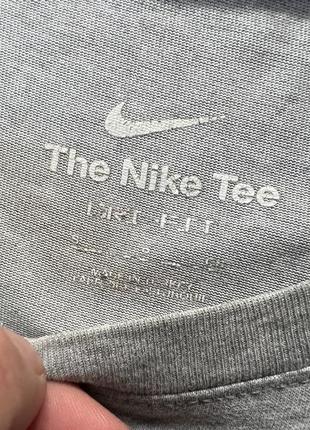 Мужская хлопковая футболка the nike tee5 фото