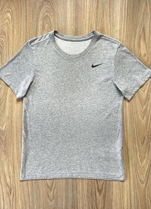 Мужская хлопковая футболка the nike tee1 фото