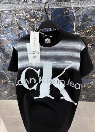Мужская футболка calvin klein черная