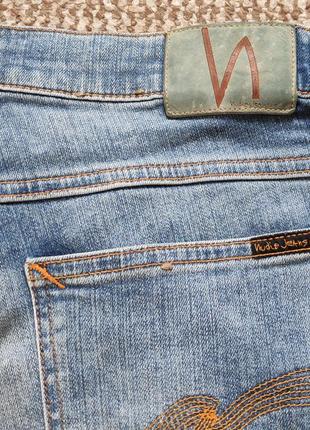 Nudie jeans tight terry джинсы оригинал (w36 l34)5 фото