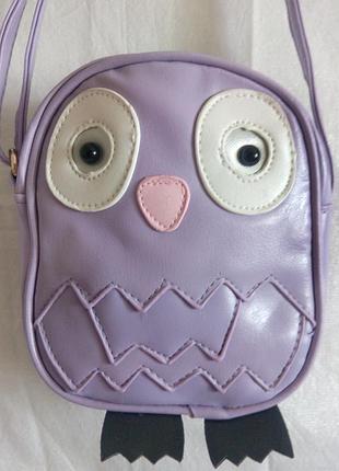 Сумочка для девочки сова 5 цветов