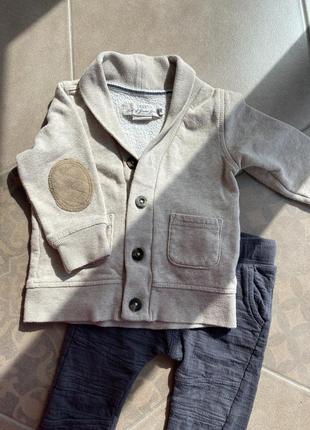 Нарядная кофта костюм hm 6-9 пиджак