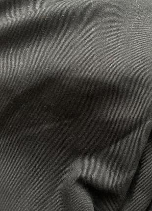 Брюки женские прямые черные высокая посадка размер 12 l7 фото