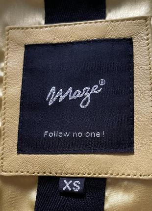 Оригинал.фирменная,стильная,кожаная куртка maje5 фото
