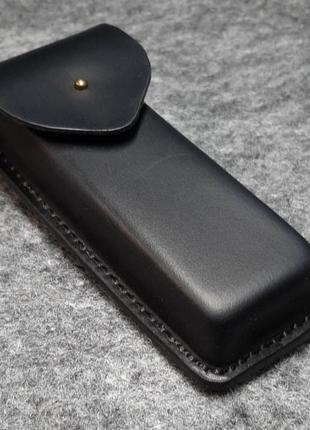 Чехол для мултитула leatherman кожаной работы чёрный