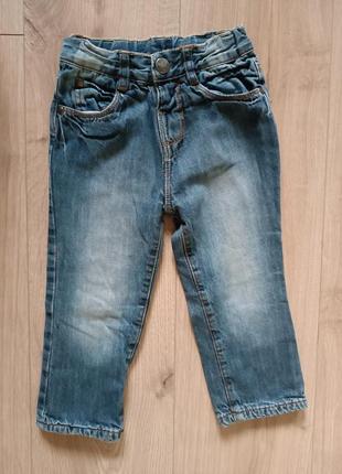 Качественные детские джинсовые topomini / джинсы с коттоновой подкладкой1 фото