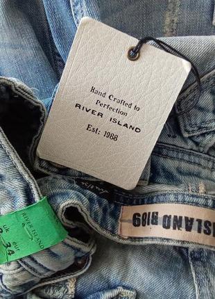 Брендовые новые красивые коттоновые джинсы р.34евро(12-14).2 фото