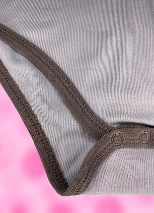 Детский боди с длинным рукавом texstar