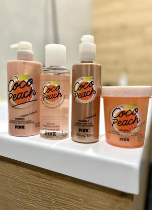 Набор для тела coco peach victoria’s secret