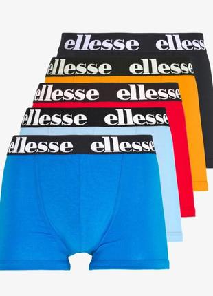 Труси-боксери чоловічі ellesse 5 шт. нижня білизна1 фото