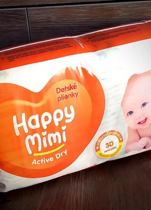 Подгузники памперсы happy mimimi