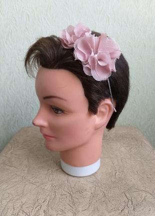 Обруч с цветами. украшение для волос.