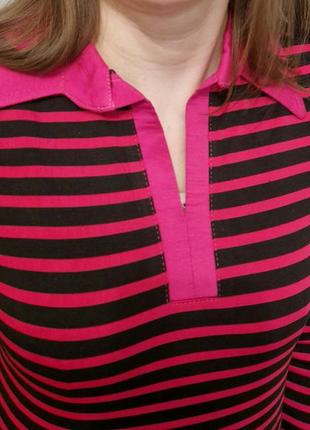 Жіноча кофточка в горизонтальну смужку сорочка маленького розміру.
нова.
з етикеткою.
виробництво туреччина2 фото