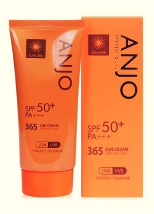 Крем солнцезащитный anjo 365 sun cream spf 50+ pa+++ 70мл