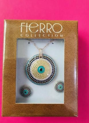 Fierro rose gold plated jewelry set