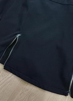 Удлиненная куртка софтшелл на флисе6 фото