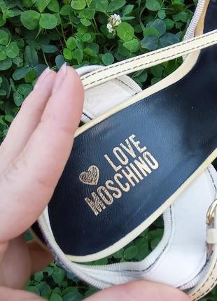 Босоножки люкс сандалии moschino 37-37'53 фото