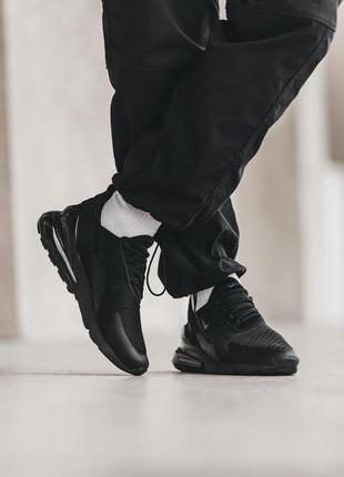 Мужские кроссовки nike air max 270 black2 фото
