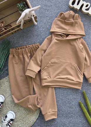 Отличный костюм с ушками из двунитки!