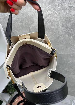 Сумка темний беж 6