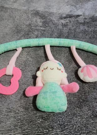 Підвіска іграшка green pink sea6 фото