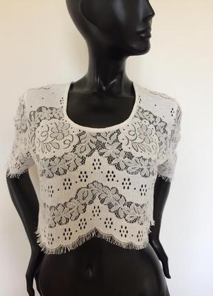 Кружевна блузка