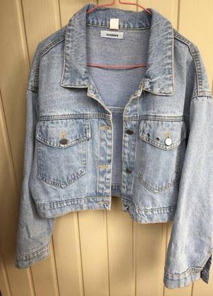 Джинсовая куртка, джинсовый жакет3 фото