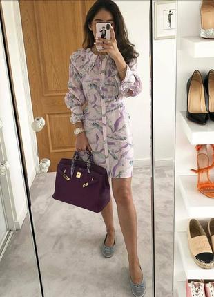 H&m (xs/34) літнє плаття з принтом