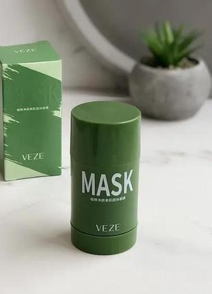 Корейская маска сток зеленый чай veze nud clean mask1 фото