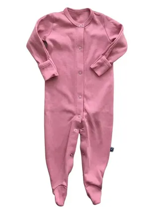 Человечек 0-6 месяцев, 100% органический хлопок, сертифицированный по стандартам органики gots