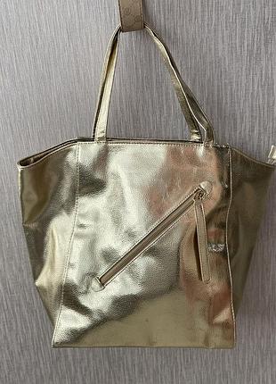Сумка new style золотистая