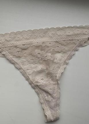 H&amp;m кружевные трусики, р.38