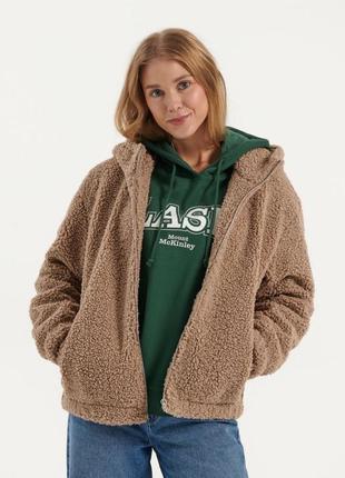 Худи меховая тедди.      chicoree