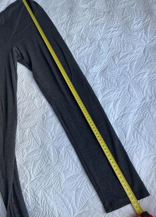 Темно-серые лосины для беременных h&amp;m. удобные брюки для беременных. домашние брюки для беременных9 фото