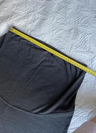 Темно-сірі лосини для вагітних h&m. зручні штани для вагітних. домашні штани для вагітних5 фото