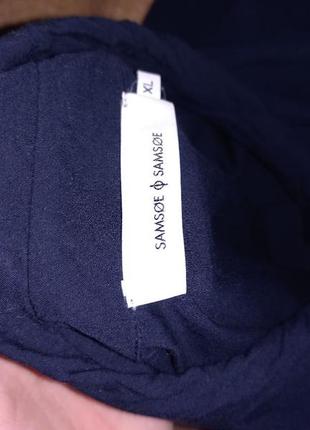 Женская рубашка milly np 9942 темный сапфир samsoe & samsoe8 фото