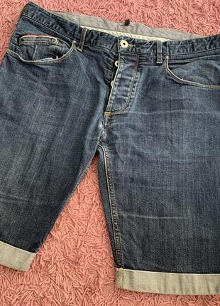 Джинсовые шорты armani