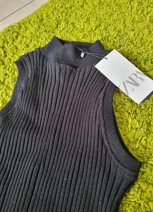 Сукня в рубчик zara xs-s, new